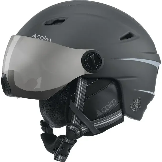 Cairn ELECTRON VISOR S3 Mat Black Offre Limitée