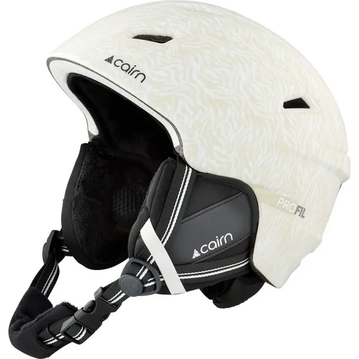 Cairn Profil, casque de ski, gris clair/blanc Promotion