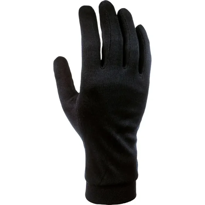 Cairn Silk, gants intérieurs, hommes, black En Vogue