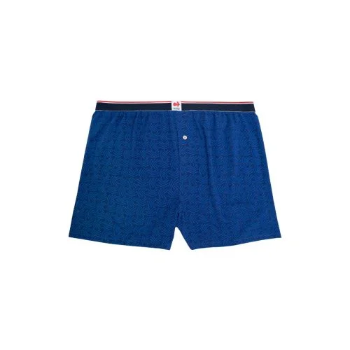 Caleçon En Coton Alfred XV De France Bleu Ovalie