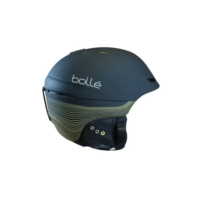 Casque Bollé MILLENIUM Black Matte Fluo Yellow Certifié