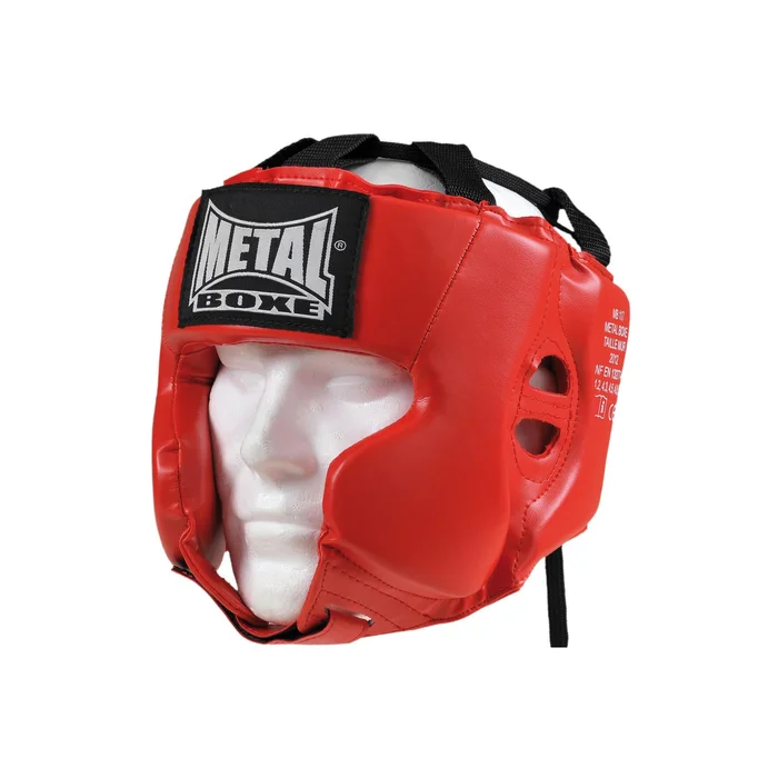 Casque boxe entraînement PU Metal Boxe [Taille Adulte]