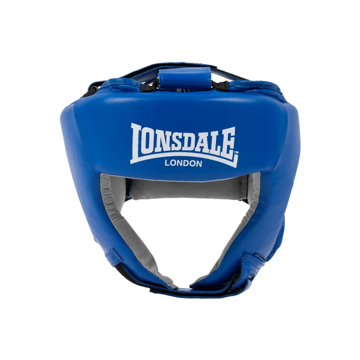 Casque de boxe en cuir Lonsdale Protec Dbv Contest