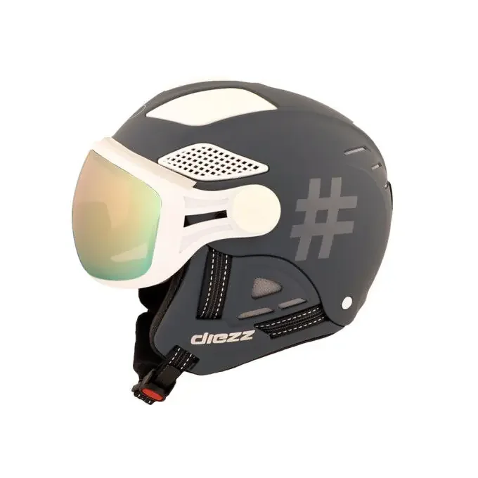 Casque de ski Diezz VISIERE LOUNA II TEMPO marine/blanc Vente Flash
