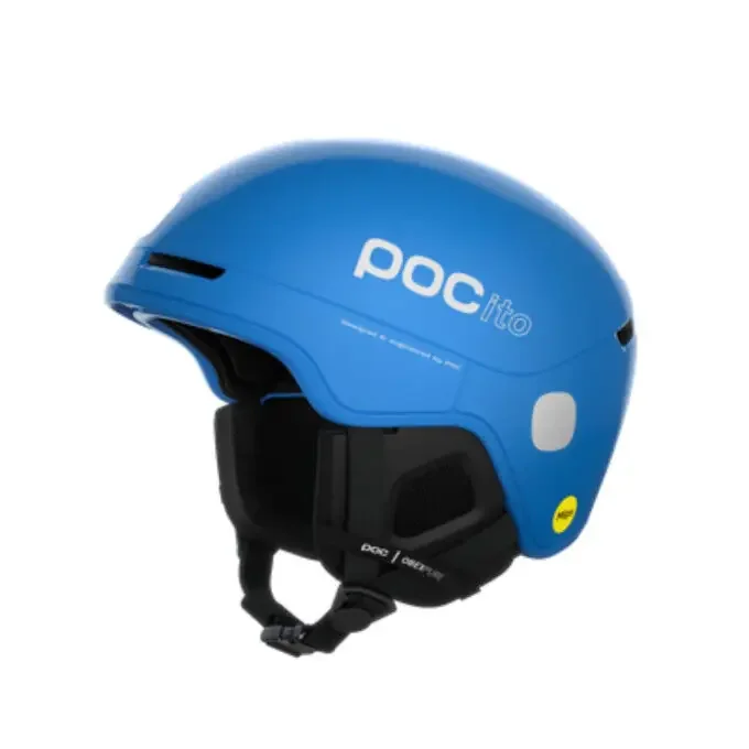 Casque de Ski Enfant POCito Obex MIPS – Fluorescent Blue Authentique