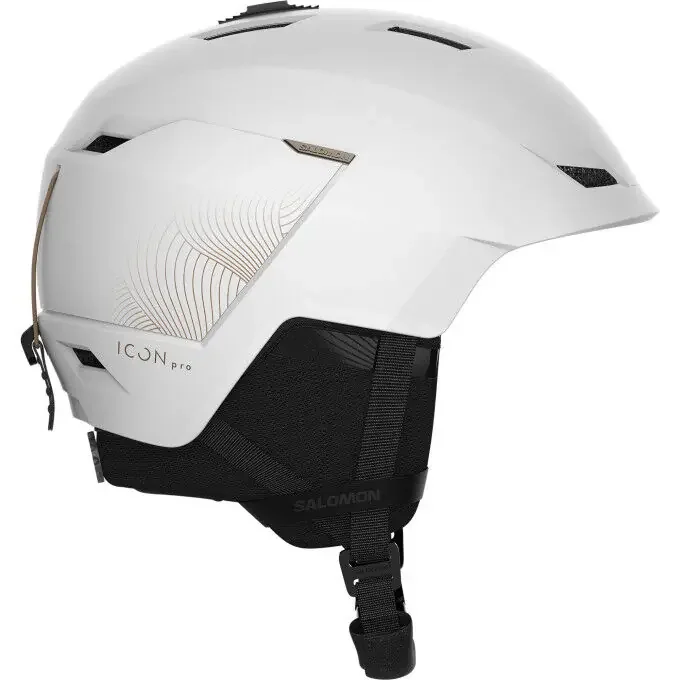Casque de ski Salomon ICON LT PRO White Offre Limitée