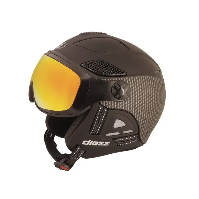 Casque Diezz LOUNA II VENTURY Carbon Black Fait Main