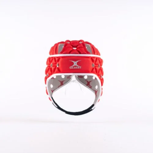 Casque Rugby Enfant Air Rouge Gilbert