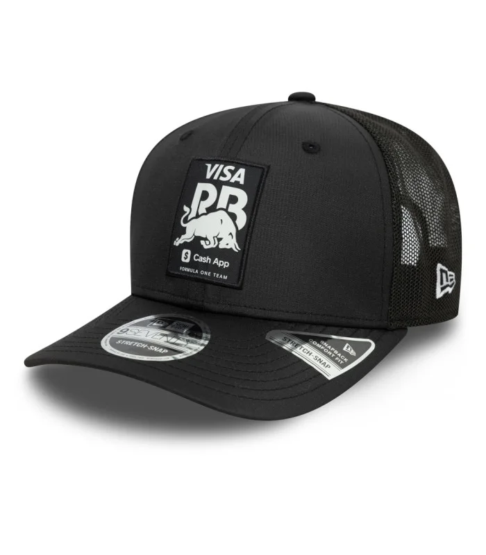 Casquette 9 SEVENTY Stretch-Snap Visa Cash App RB Formula 1 Team New Era Officiel Noir Taille Unique