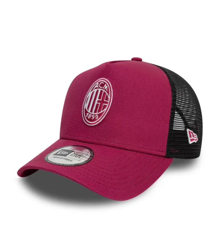 Casquette 9FORTY A-Frame Trucker AC Milan Rouge Foncé Adulte Taille Unique