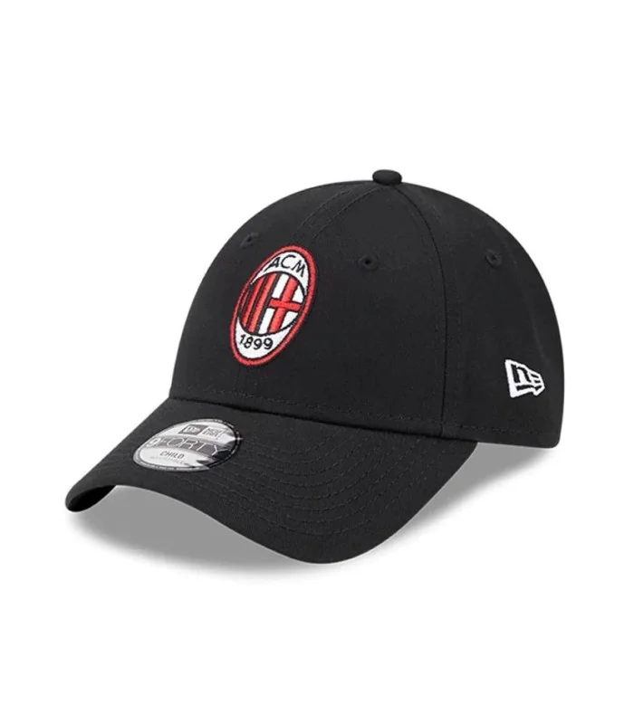 Casquette 9FORTY Adjustable AC Milan Noir – Enfant