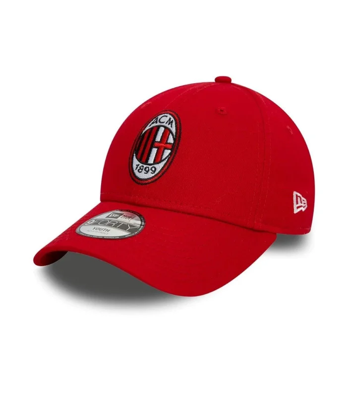 Casquette 9FORTY Adjustable AC Milan Rouge – Enfant