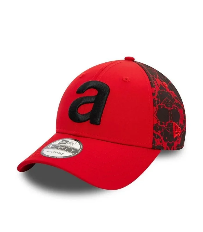 Casquette 9FORTY Aprilia Crackle Print New Era Taille Unique Rouge