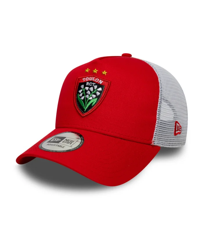 Casquette 9FORTY E-Frame Trucker Core RC Toulonnais Rugby Adulte Taille Unique Rouge