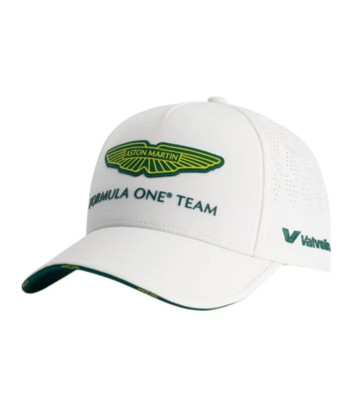 Casquette Aston Martin F1 TEAM Blanche