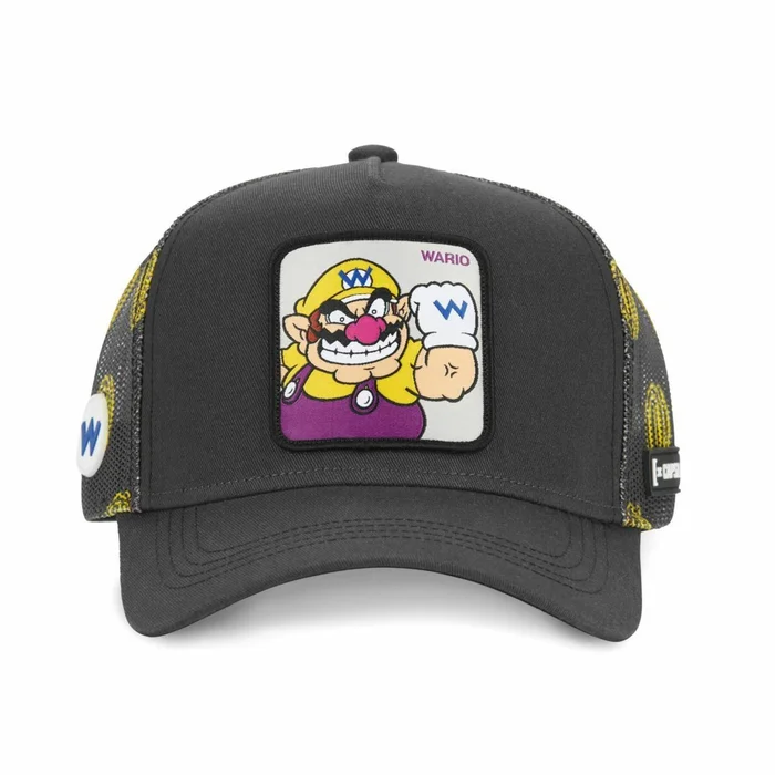 Casquette camionneur Capslab Super Mario Wario