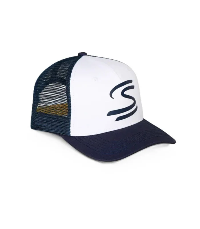 Casquette de camionneur Ayrton Senna F1 adulte, bleu marine, taille unique