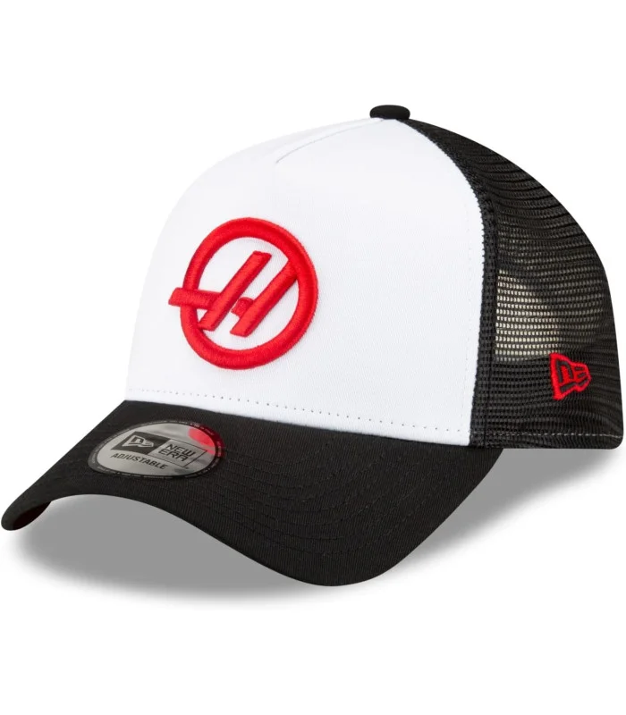 Casquette de camionneur noire E-Frame MoneyGram Haas F1 Team Homme Taille Unique