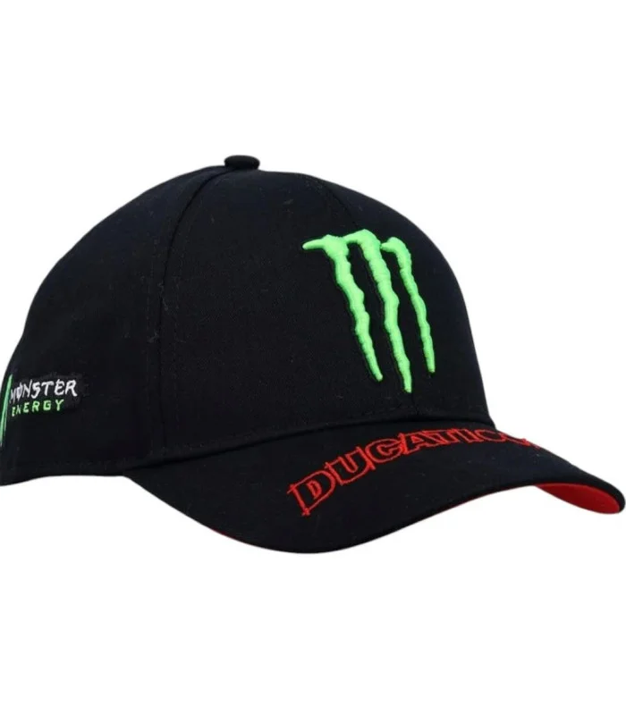 Casquette Ducati dual Monster – Moto GP Officiel Adulte Taille Unique Noir