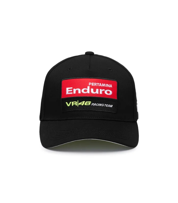 Casquette Esemio Replica Pertamina Enduro VR46 Racing Team Homme Noir Moto GP