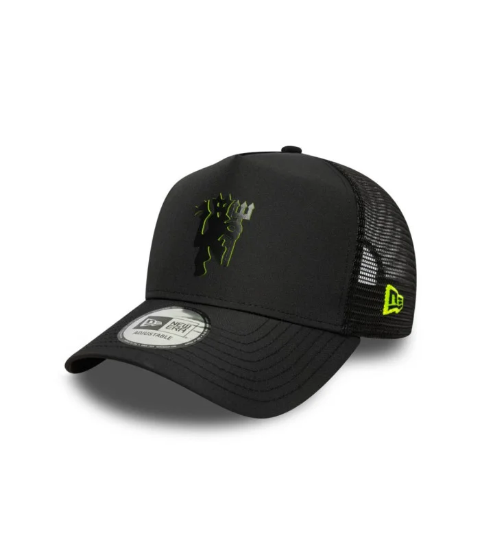 Casquette HD Keyline Trucker Manchester United New Era noir