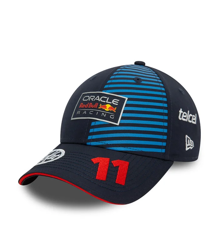 Casquette snapback 9FORTY New Era Red Bull Formule 1 Sergio Perez 11 Bleu Homme Taille Unique