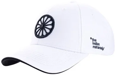 Casquette The Indian Maharadja Cap White