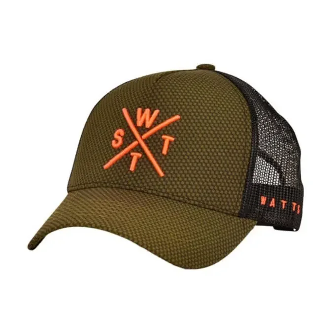 Casquette trucker Watts Tribe – Kaki Nouvelle Collection
