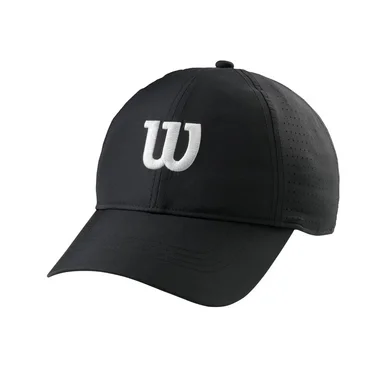 Casquette Wilson Homme Ultralight Tennis Cap Noir