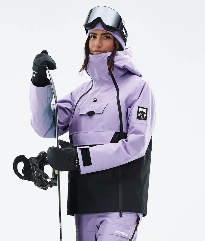 Certifié Montec Doom W Veste Snowboard Femme Faded Violet/Black