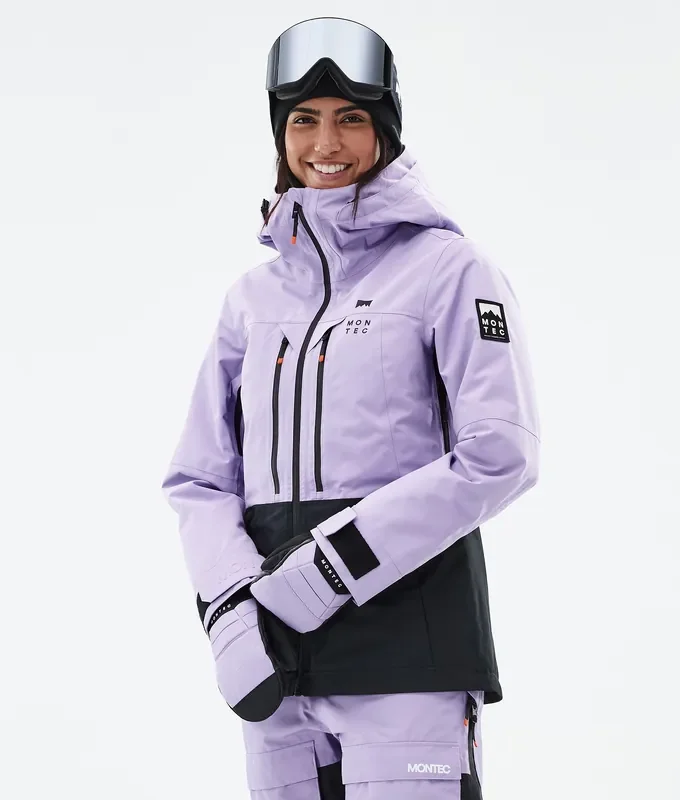 Certifié Montec Moss W Veste Snowboard Femme Faded Violet/Black