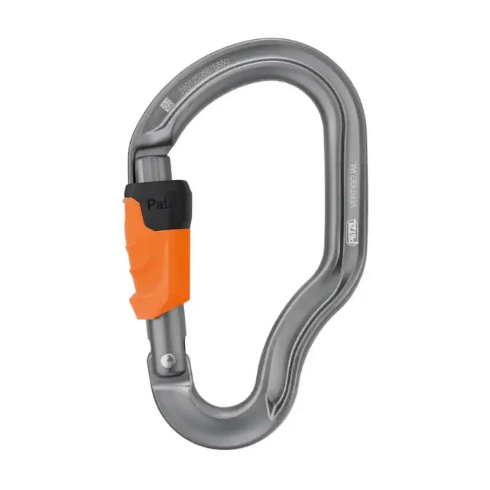 Certifié Mousqueton pour longe de progression Vertigo Wire Lock M040AB00 Petzl
