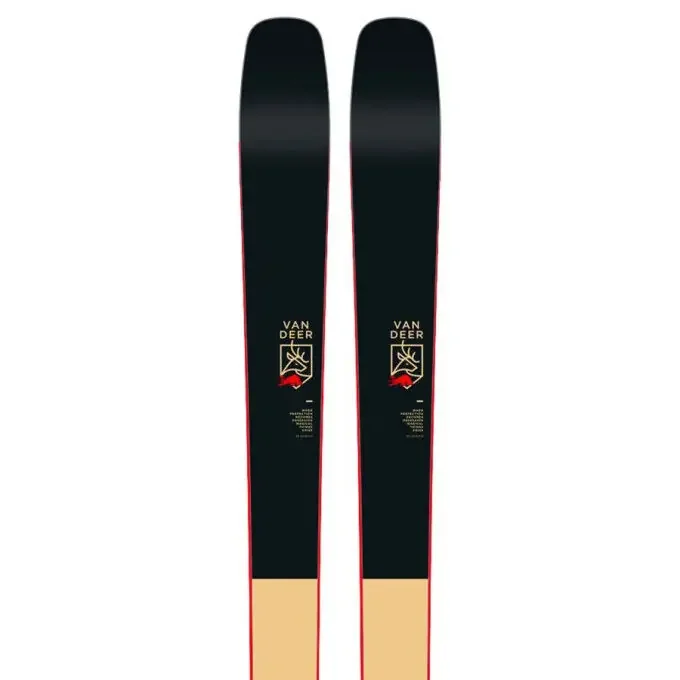 Certifié Pack de skis Van Deer FREERIDE 98 + fix