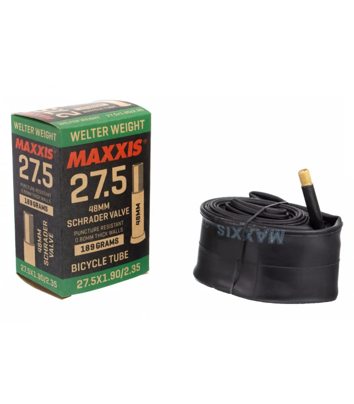 Chambre à air Maxxis Vélo WELTER WEIGHT – 27.5×1.5/1.75 – Schrader