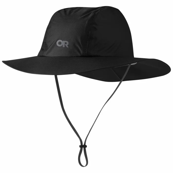 Chapeau de pluie u00e0 bord intu00e9gral Outdoor Research Helium [Taille S/M]