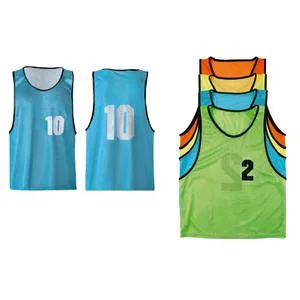 Chasuble numérotées de 1 à 10