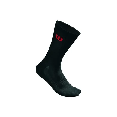 Chaussette de Tennis Wilson Men Crew Sock Noire (3 paires)