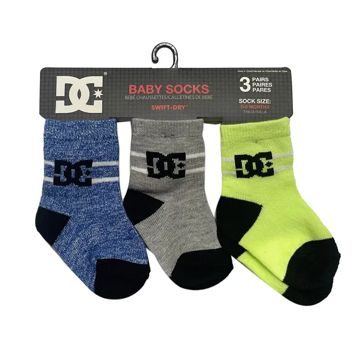 Chaussettes bébé DC Shoes 83724T (x3)