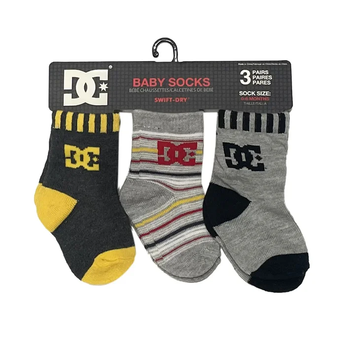 Chaussettes bébé DC Shoes 83726T (x3)