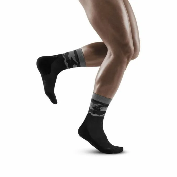 Chaussettes de compression mi-mollets CEP Compression Camocloud [Taille  3]