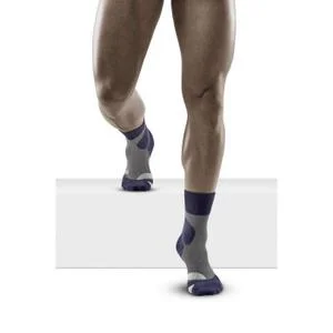 Chaussettes de compression mi-mollets de randonnée en mérinos