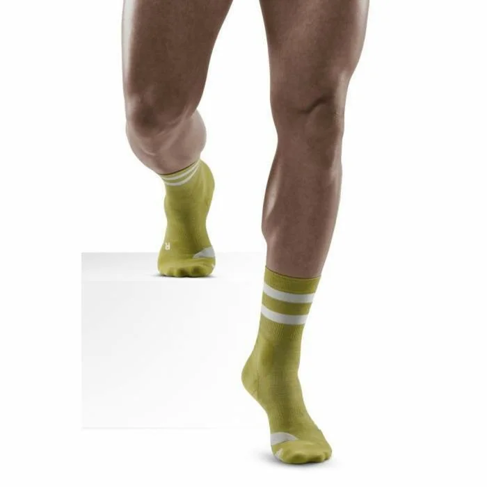Chaussettes de compression mi-mollets de randonnu00e9e CEP Compression 80&rsquo;s [Taille  3]