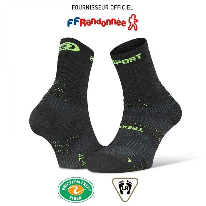 Chaussettes de randonnu00e9e BV Sport Trek evo [Taille 36/38]
