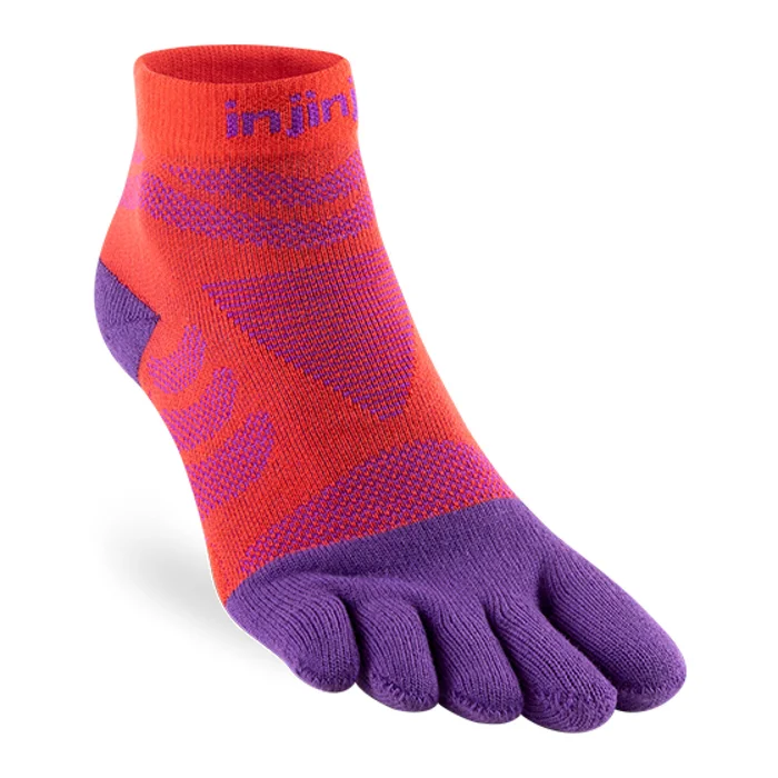 Chaussettes de running femme Injinji Ultra Mini-Crew [Taille XS/S (35/40)]