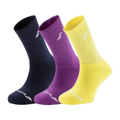 Chaussettes de Tennis Babolat Aero Yellow (3 paires)