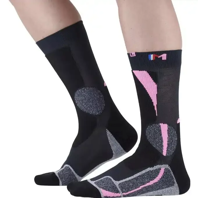 Chaussettes de trekking Monnet JARRETTE TREK EXPERT Rose Exclusif