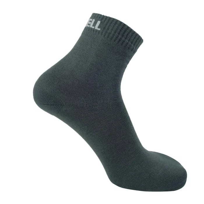 Chaussettes Dexshell Ultra Thin Bamboo (hauteur cheville) Charcoal [Taille S]
