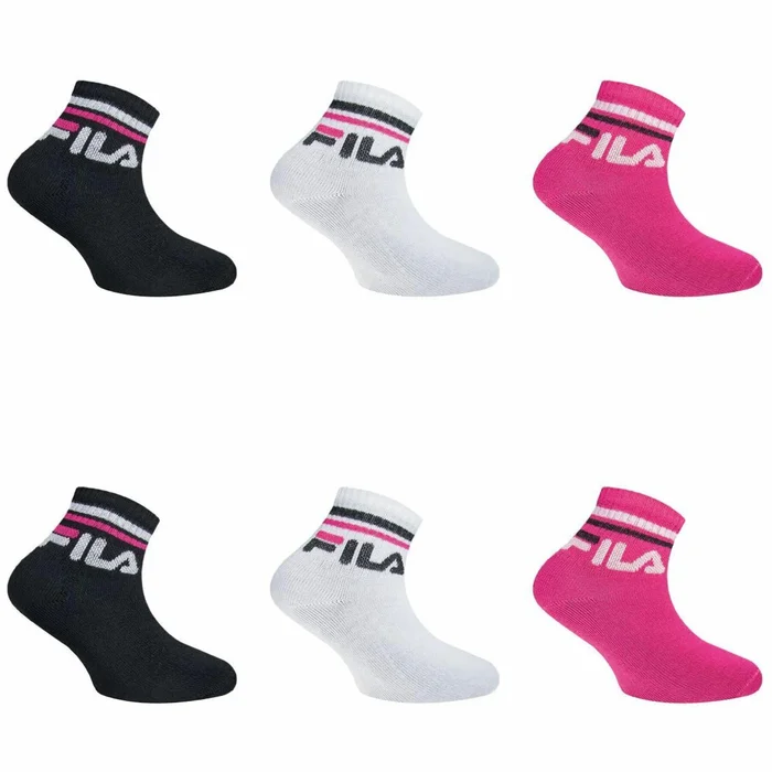 Chaussettes fille Fila F8338 (x6) [Taille 31/34]
