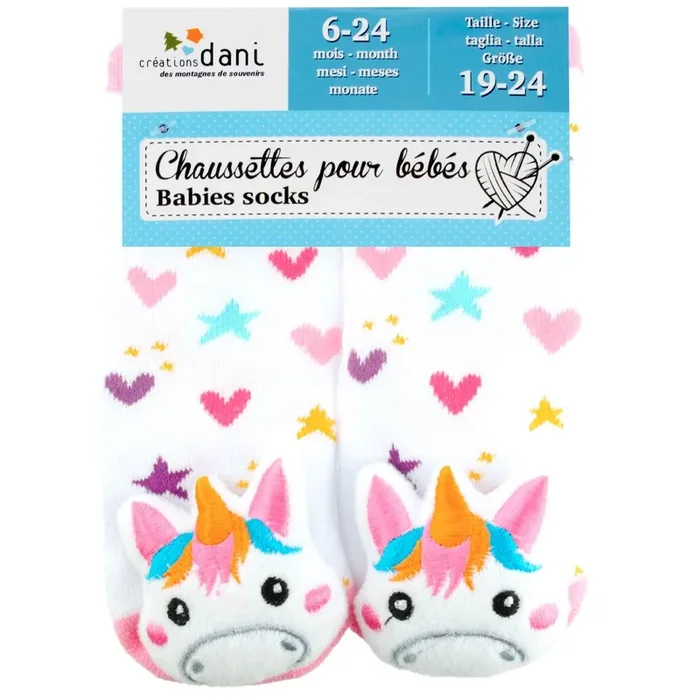 Chaussettes Licorne Dani Creations Dernier Modèle