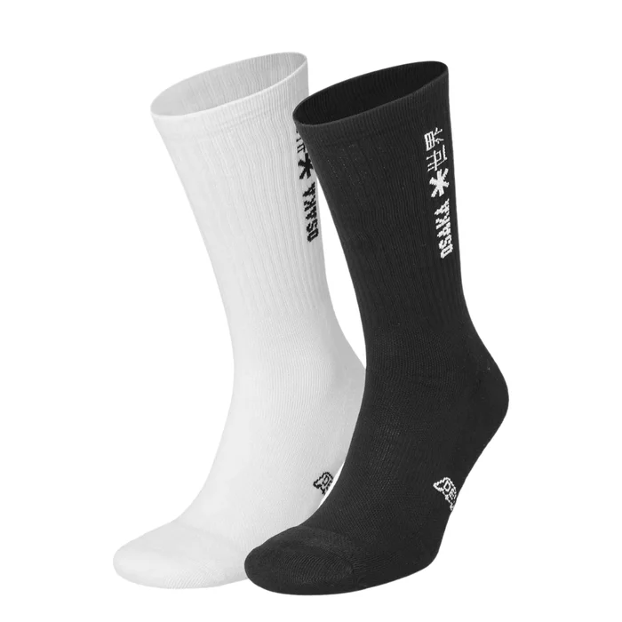 Chaussettes Osaka Noir et Blanc
